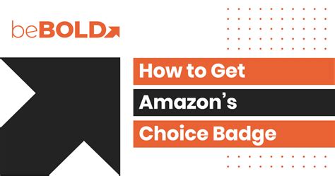 amazon overall pick|how to get amazon choice badge.